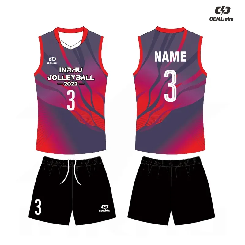 Custom volleyball uniform design OS-001