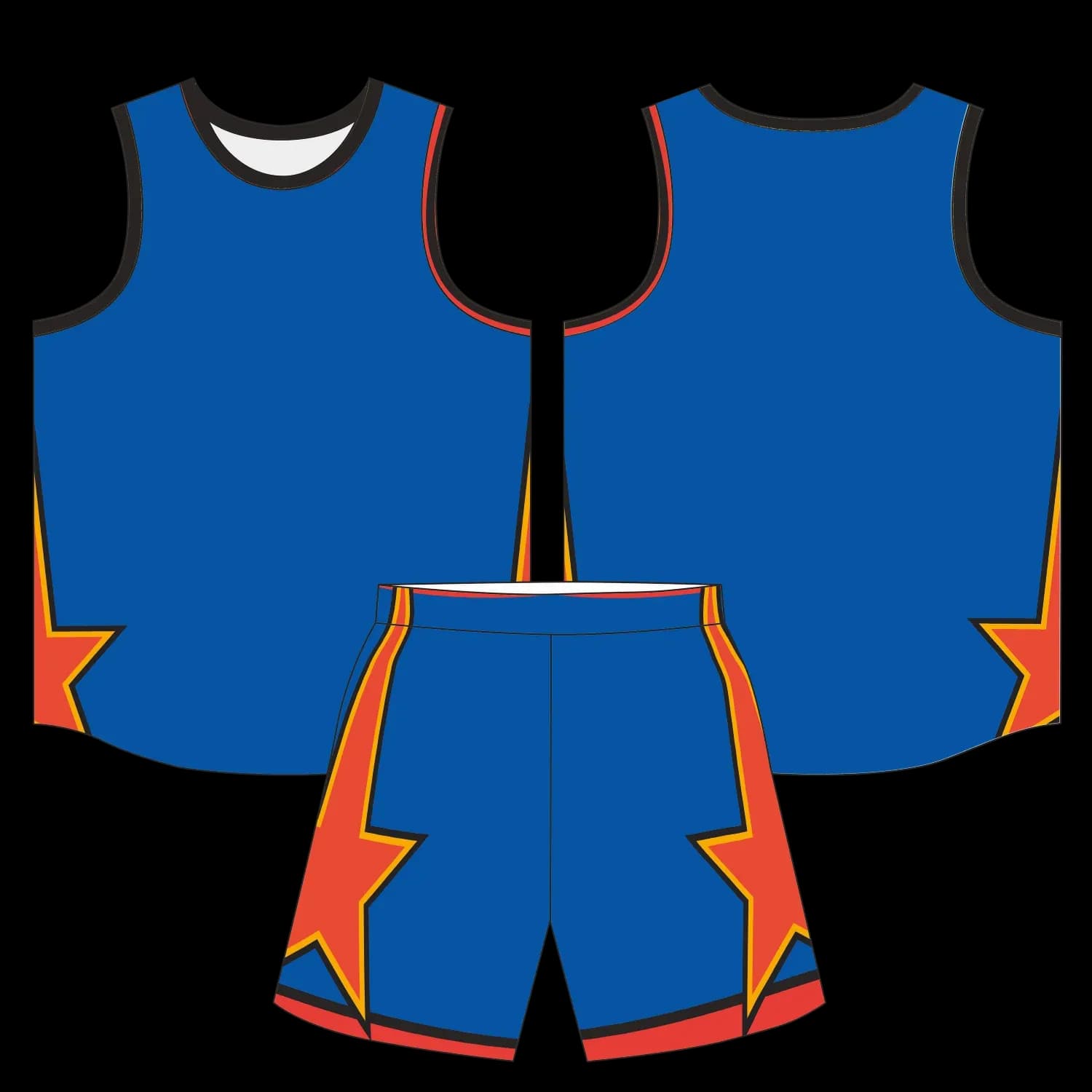 Custom basketball uniform design B11JW